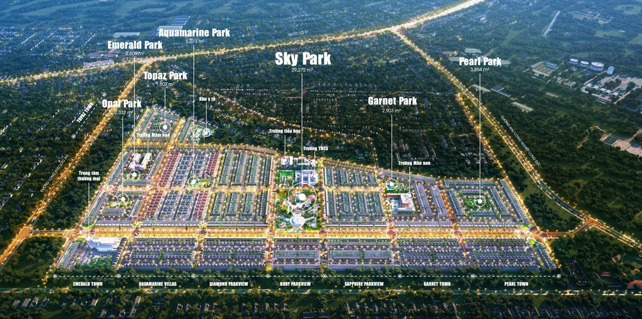 Tổng quan dự án Gem Sky World Long Thành