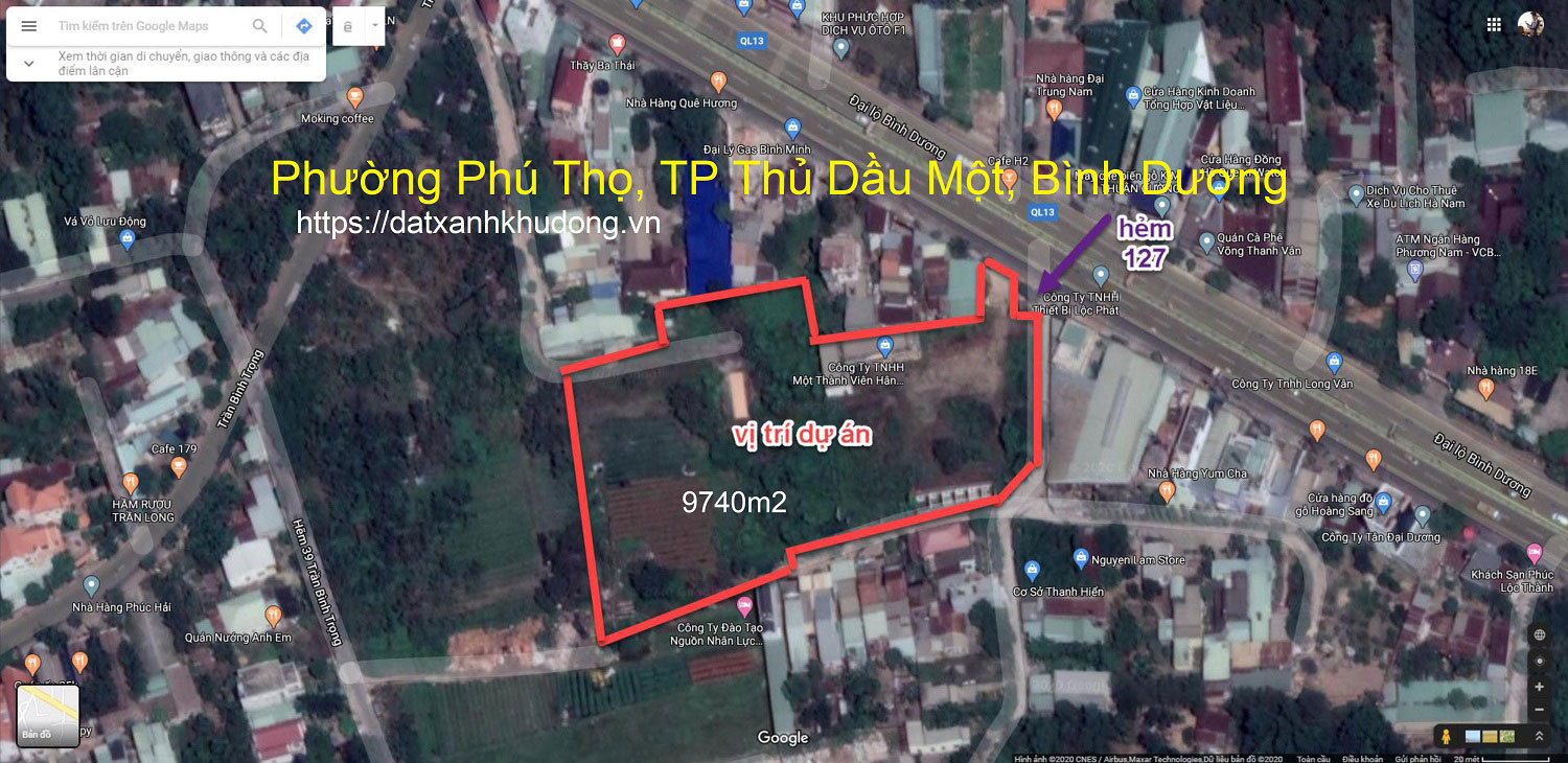 Bản đồ vị trí Opal Cityview