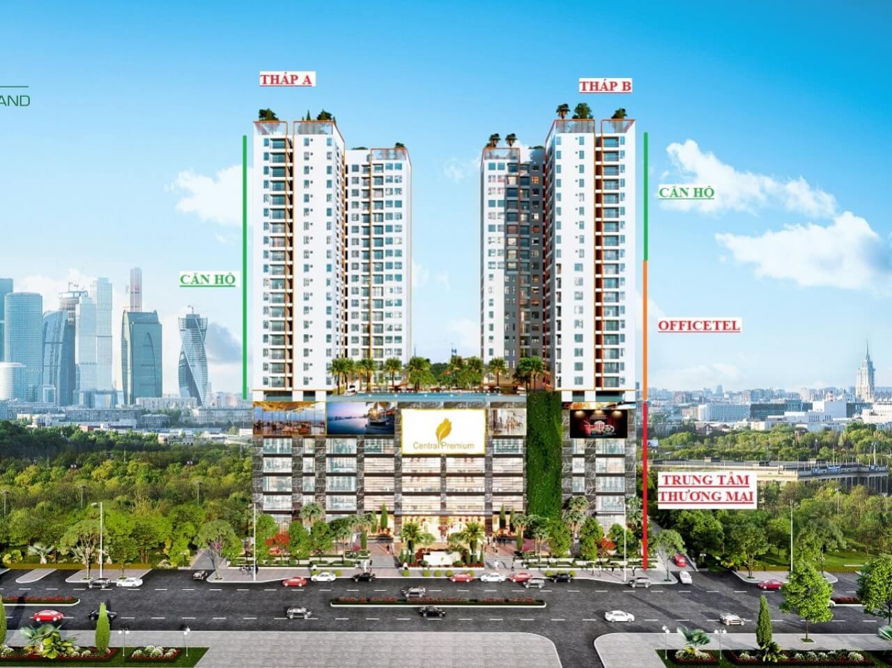 Dự án căn hộ Central Premium, đường Tạ Quang Bửu, Quận 8