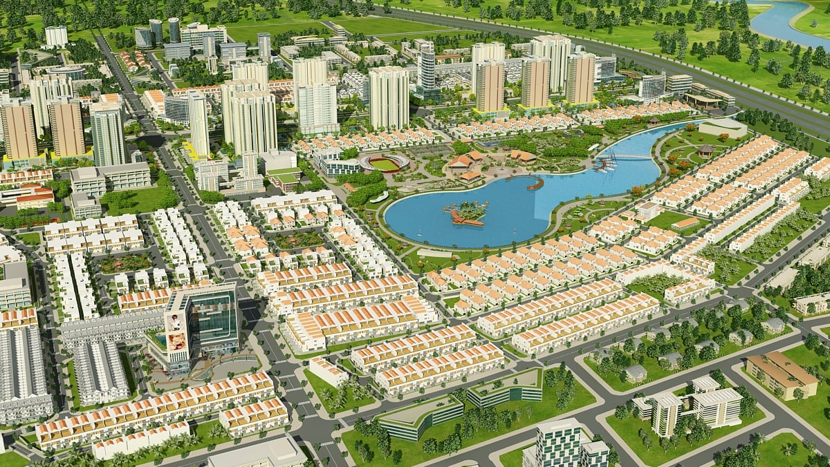 Phối cảnh dự án đất nền Đông Tăng Long An Lộc Quận 9