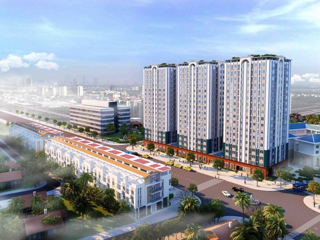 Phối cảnh dự án căn hộ Asahi Tower Quận 8