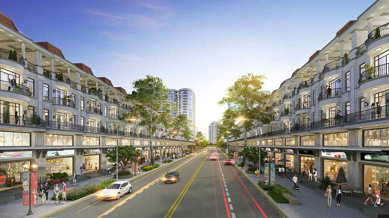 Phối cảnh dự án đất nền Eco Park Củ Chi