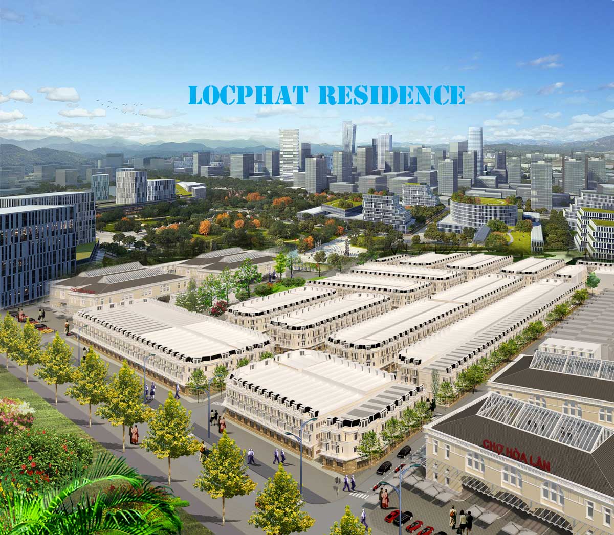 Dự án đất nền Lộc Phát Residence Bình Dương, Hòa Lân,Thuận An