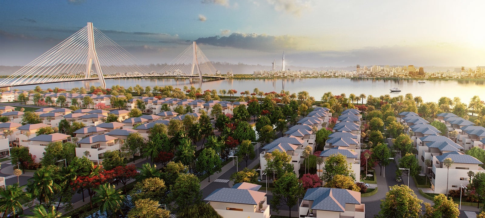 Phối cảnh dự án đất nền Manhattan Island Nhơn Trạch Đồng Nai
