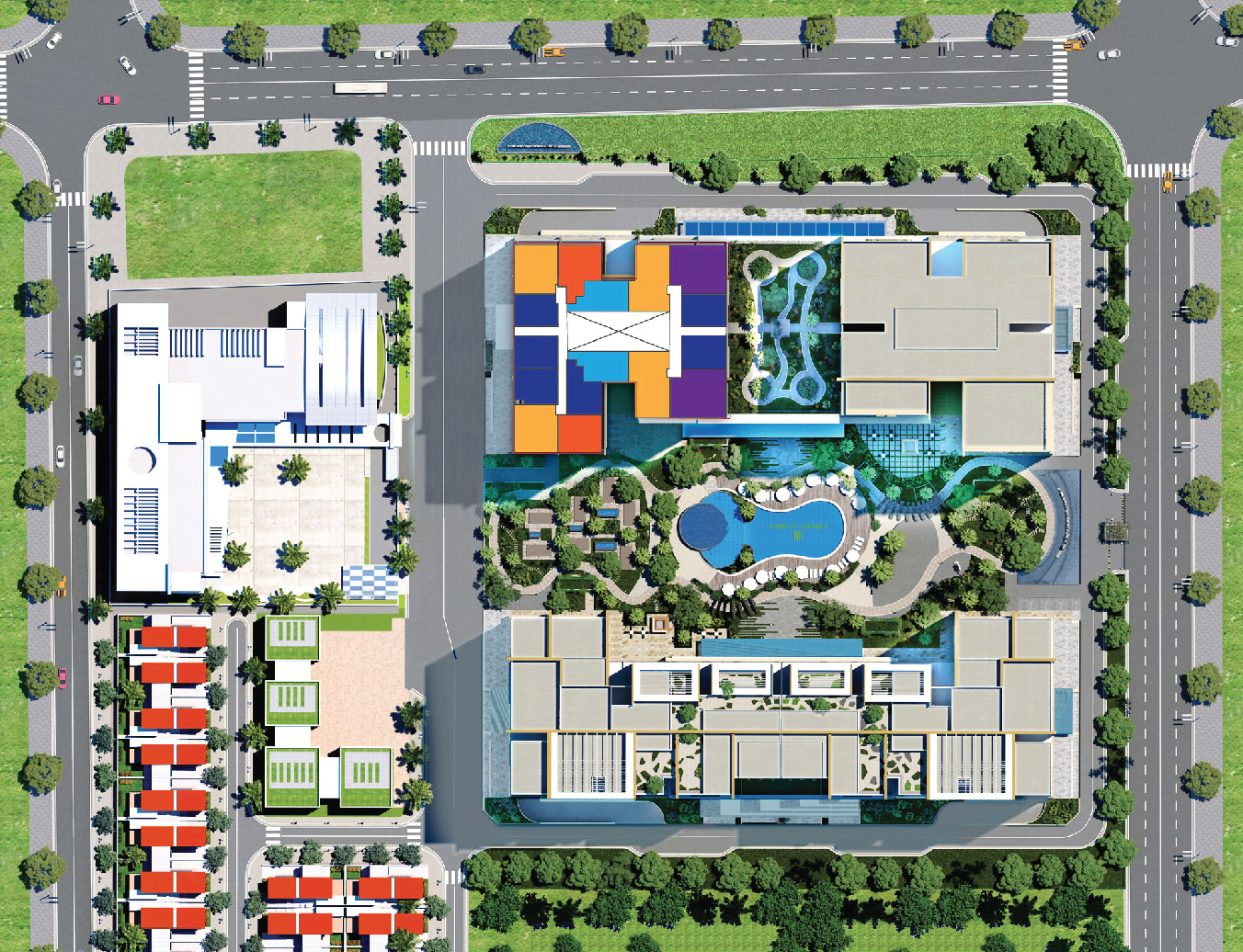 Mặt bằng tổng thể dự án Lux Riverview Quận 7