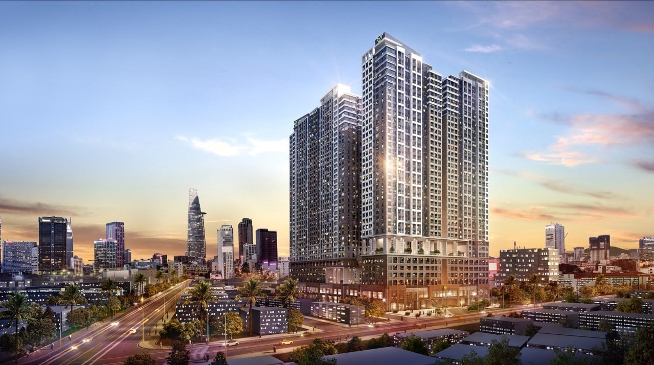 Phối cảnh dự án căn hộ Soho Residence Novaland quận 1