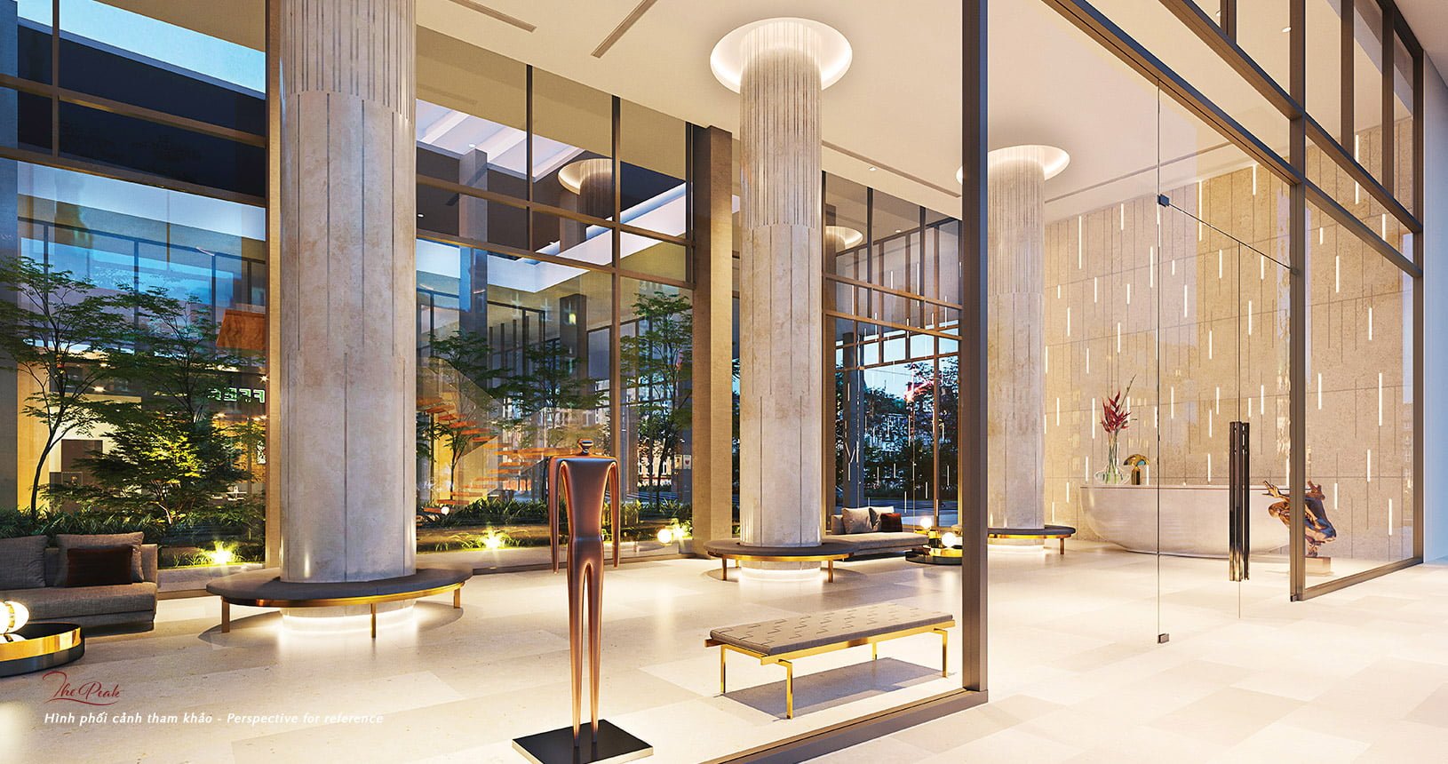 Sảnh lobby siêu sang