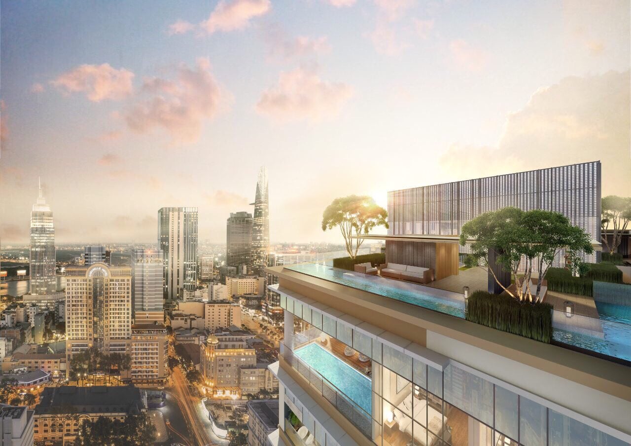 Hồ Bơi - Tiện ích nội khu dự án Soho Residecen Novaland