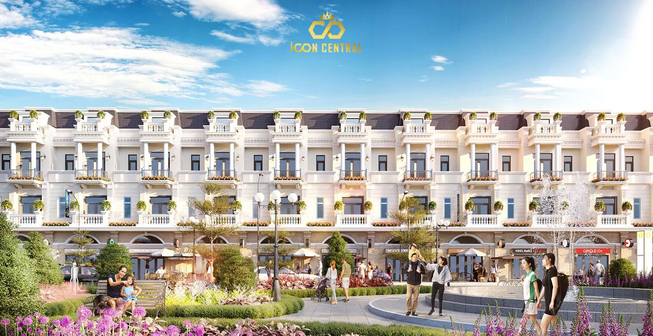 Phối cảnh dự án Icon Central Bình Dương